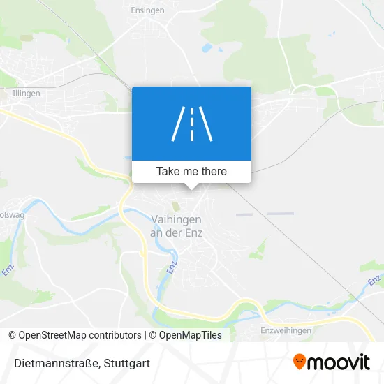 Карта Dietmannstraße