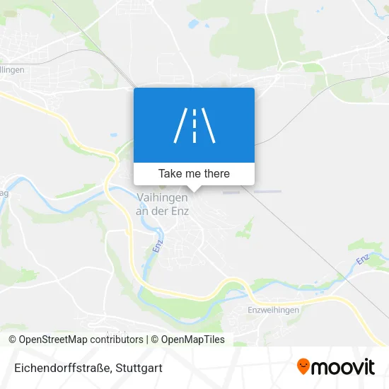 Карта Eichendorffstraße