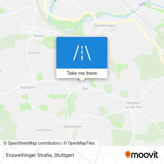 Enzweihinger Straße map