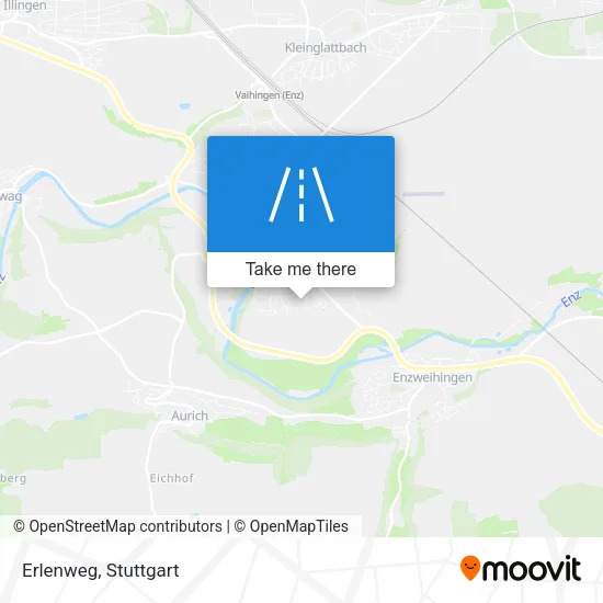 Карта Erlenweg