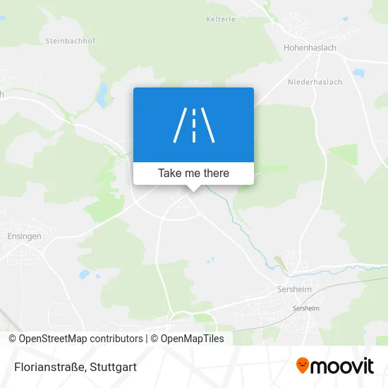 Карта Florianstraße