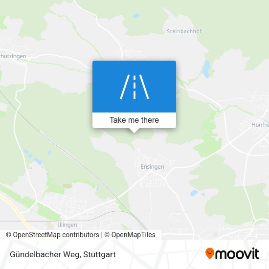 Gündelbacher Weg map