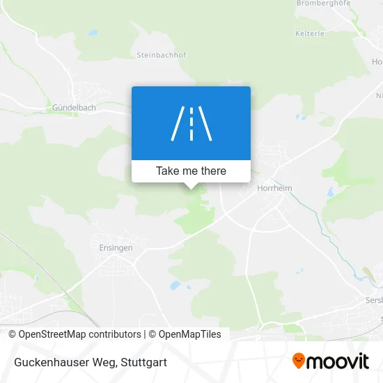 Карта Guckenhauser Weg