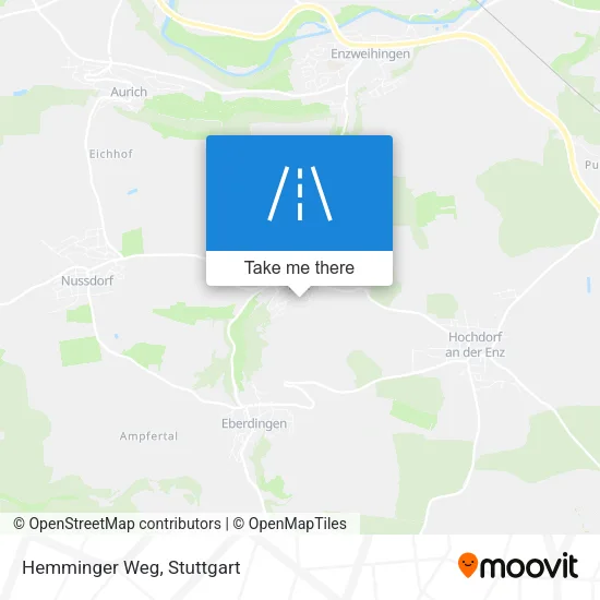 Карта Hemminger Weg