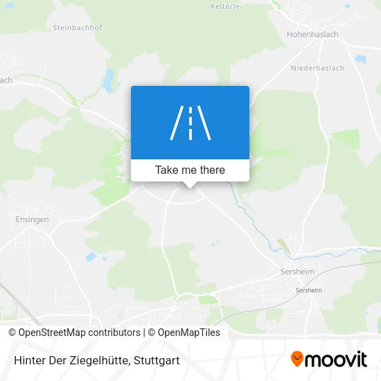 Карта Hinter Der Ziegelhütte