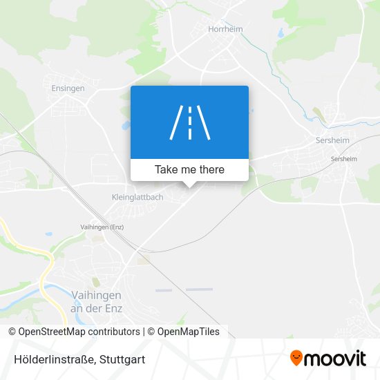 Hölderlinstraße map