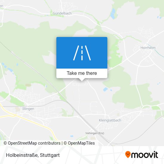 Карта Holbeinstraße