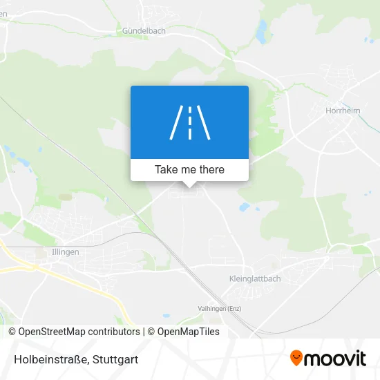 Карта Holbeinstraße