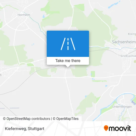 Карта Kiefernweg