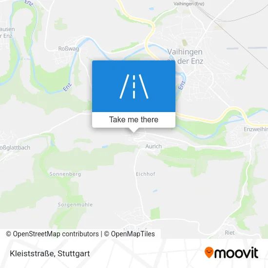 Карта Kleiststraße