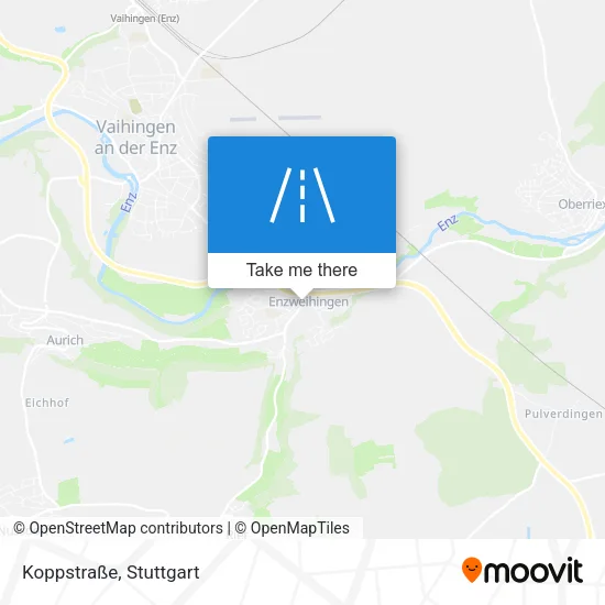 Koppstraße map