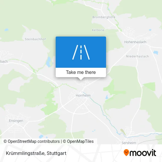 Карта Krümmlingstraße