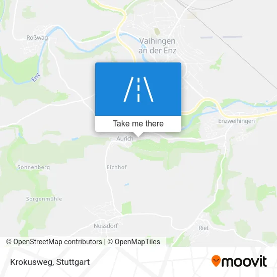 Карта Krokusweg