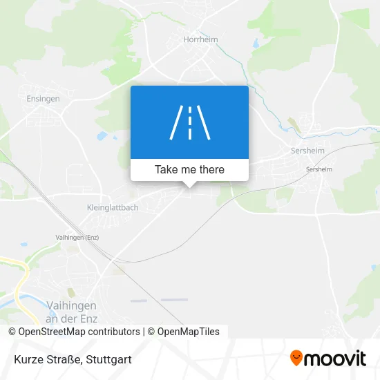 Карта Kurze Straße