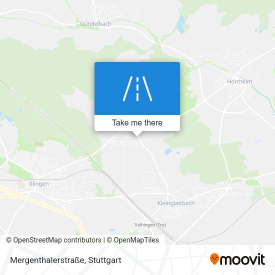 Mergenthalerstraße map
