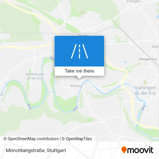 Карта Mönchbergstraße