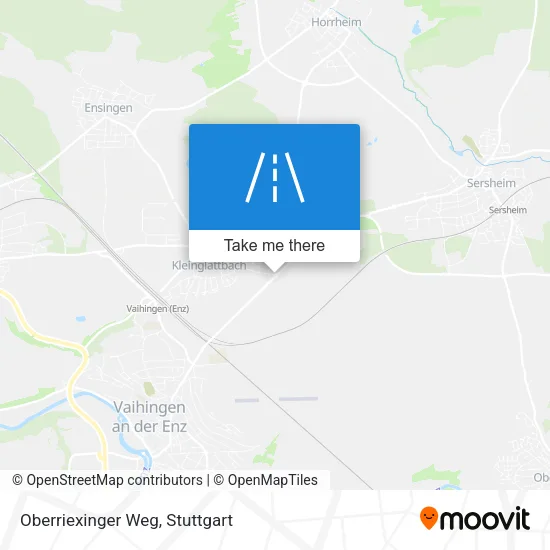 Карта Oberriexinger Weg