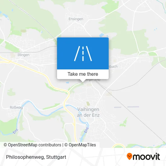 Карта Philosophenweg
