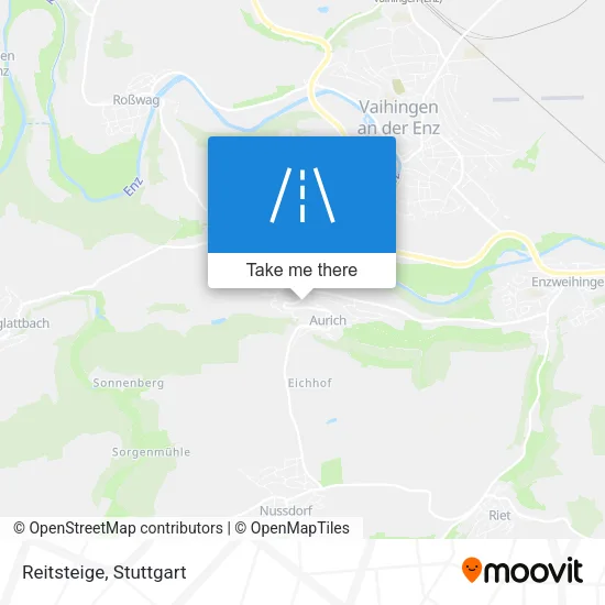 Карта Reitsteige