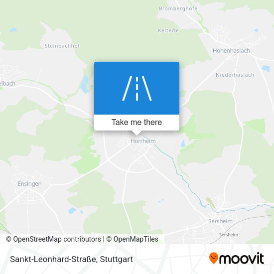 Sankt-Leonhard-Straße map