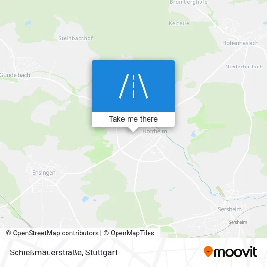 Карта Schießmauerstraße