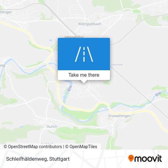 Schleifhäldenweg map