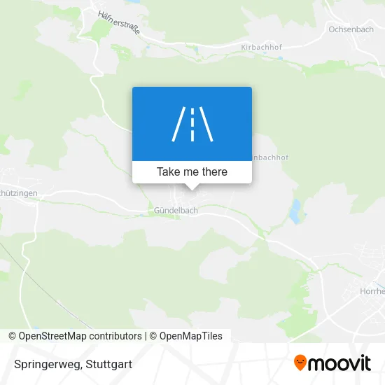 Карта Springerweg