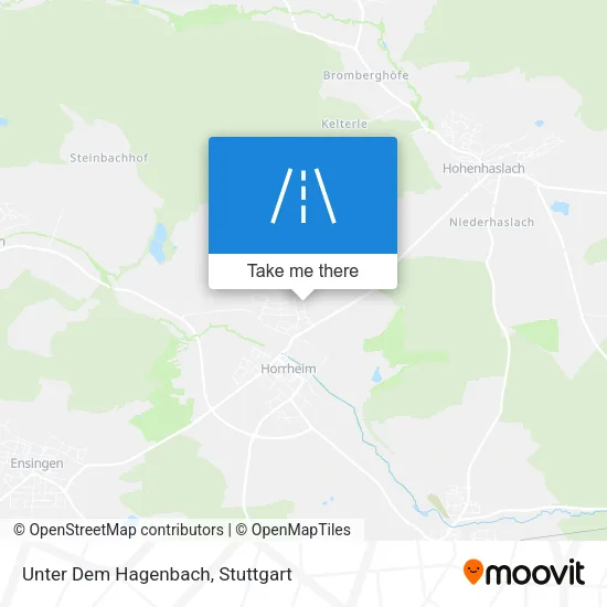 Карта Unter Dem Hagenbach