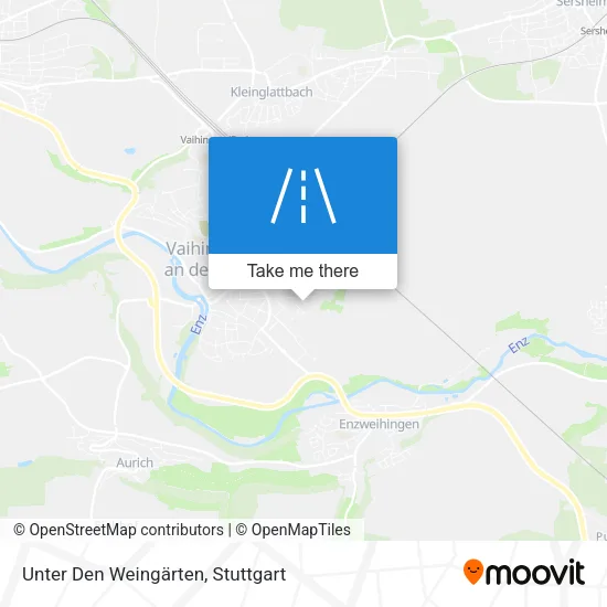 Карта Unter Den Weingärten