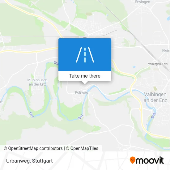 Карта Urbanweg