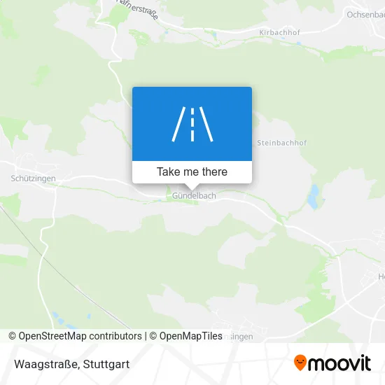Карта Waagstraße