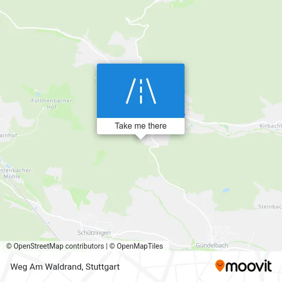 Карта Weg Am Waldrand