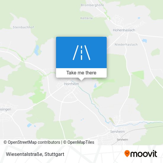 Wiesentalstraße map
