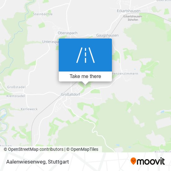 Карта Aalenwiesenweg