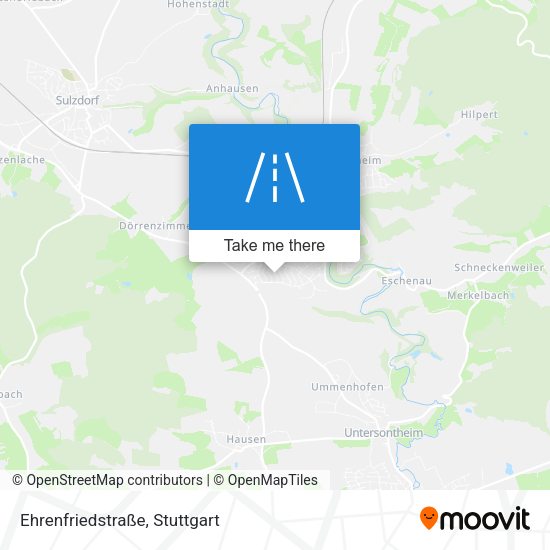 Ehrenfriedstraße map
