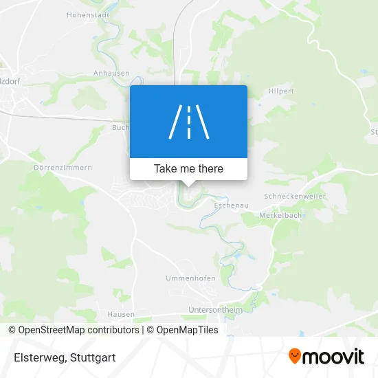 Карта Elsterweg