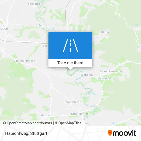 Habichtweg map