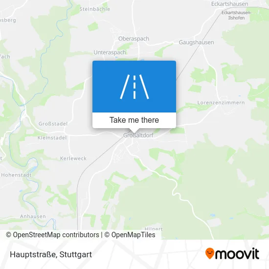 Карта Hauptstraße