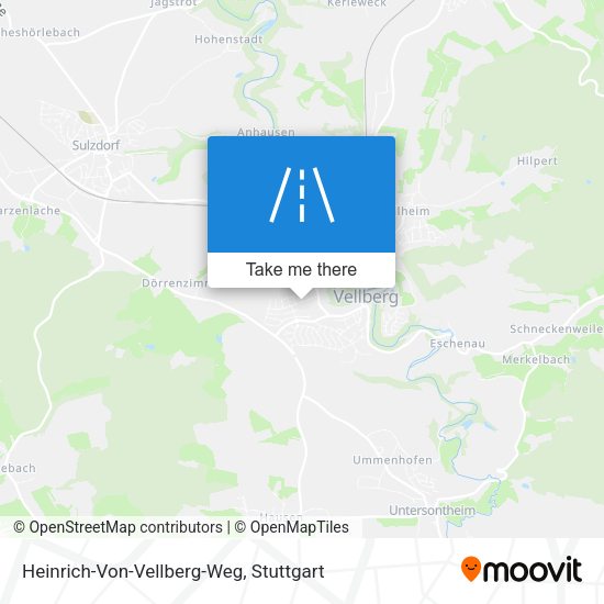 Heinrich-Von-Vellberg-Weg map