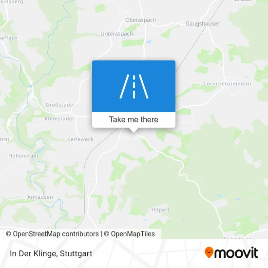 Карта In Der Klinge
