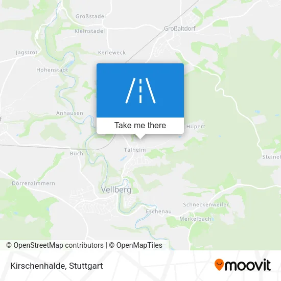 Kirschenhalde map