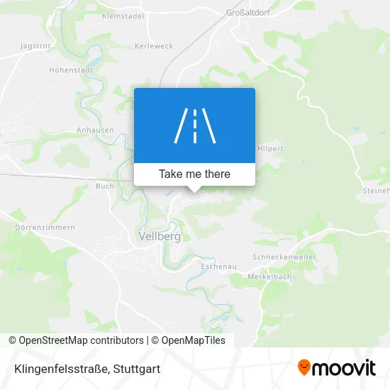 Klingenfelsstraße map