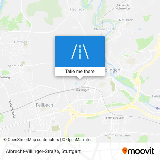 Карта Albrecht-Villinger-Straße