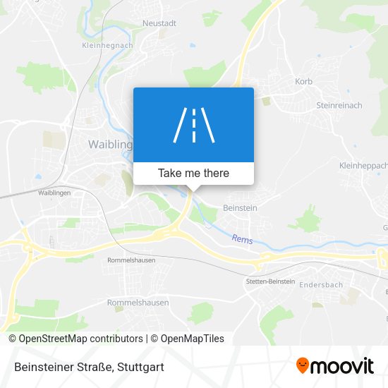 Beinsteiner Straße map