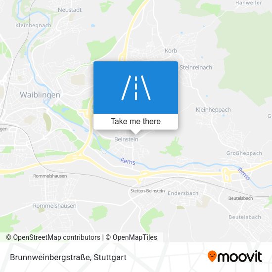 Brunnweinbergstraße map