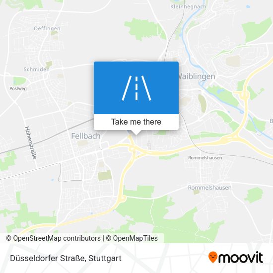 Düsseldorfer Straße map