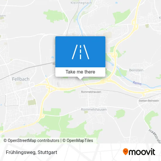 Карта Frühlingsweg