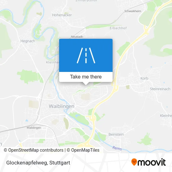 Карта Glockenapfelweg