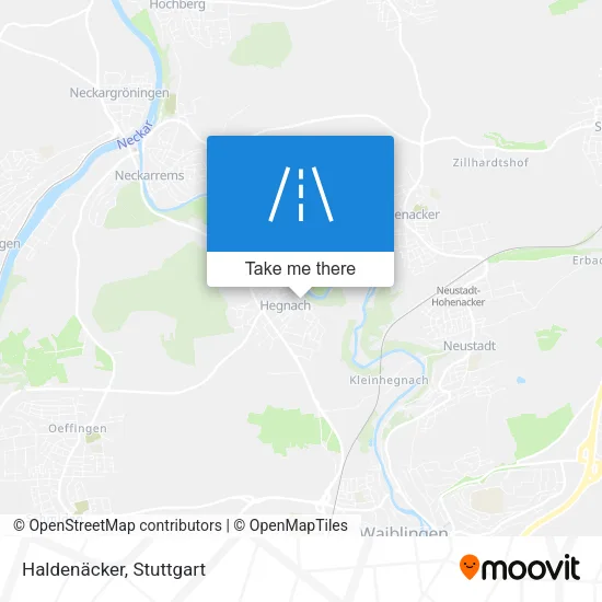 Haldenäcker map