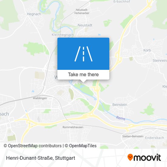 Henri-Dunant-Straße map